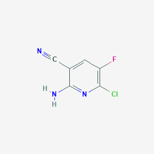 2-Amino-6-chloro-5-fluoronicotinonitrile