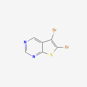 5,6-Dibromothieno[2,3-d]pyrimidine