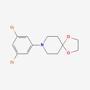 8-(3,5-Dibromophenyl)-1,4-dioxa-8-azaspiro[4.5]decane