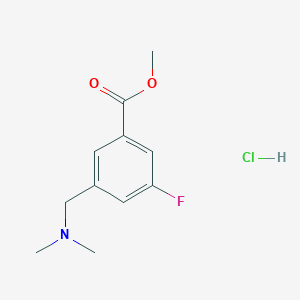 Methyl 3-((dimethylamino)methyl)-5-fluorobenzoate hydrochloride