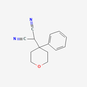 2-(4-Phenyltetrahydro-2H-pyran-4-yl)malononitrile