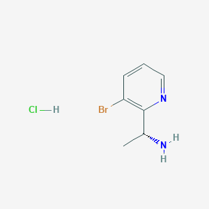 (R)-1-(3-Bromopyridin-2-yl)ethanamine hydrochloride