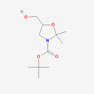 Tert-butyl-5-(hydroxymethyl)-2,2-dimethyloxazolidine-3-carboxylate