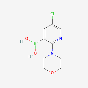 5-Chloro-2-(morpholino)pyridine-3-boronic acid