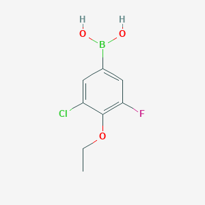 3-Chloro-4-ethoxy-5-fluorophenylboronic acid