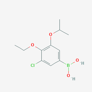 3-Chloro-4-ethoxy-5-isopropoxyphenylboronic acid