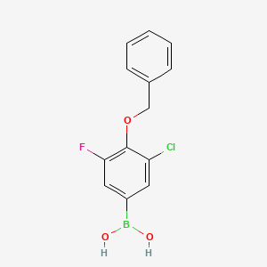 4-(Benzyloxy)-3-chloro-5-fluorophenylboronic acid