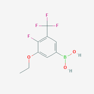 3-Ethoxy-4-fluoro-5-(trifluoromethyl)phenylboronic acid