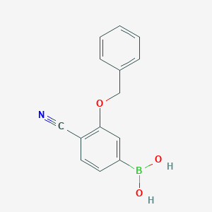 3-Benzyloxy-4-cyanophenylboronic acid
