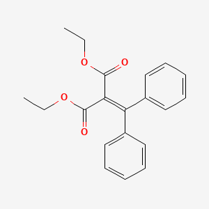 molecular formula C20H20O4 B3060336 Diethyl (diphenylmethylene)malonate CAS No. 24824-36-0