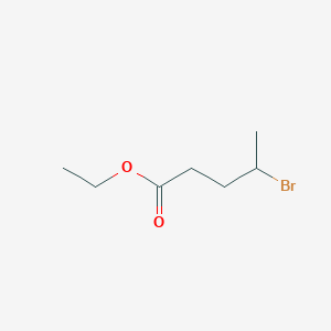 molecular formula C7H13BrO2 B3060348 Ethyl 4-bromopentanoate CAS No. 27126-42-7