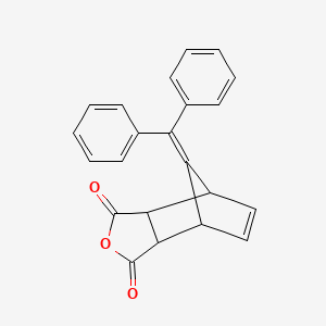 8-(Diphenylmethylidene)-3a,4,7,7a-tetrahydro-4,7-methano-2-benzofuran-1,3-dione