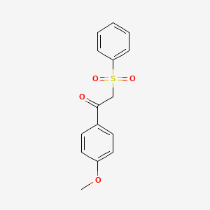 1-(4-Methoxyphenyl)-2-(phenylsulfonyl)ethanone