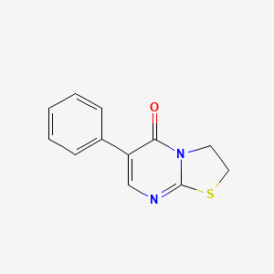 6-phenyl-2,3-dihydro-5H-[1,3]thiazolo[3,2-a]pyrimidin-5-one