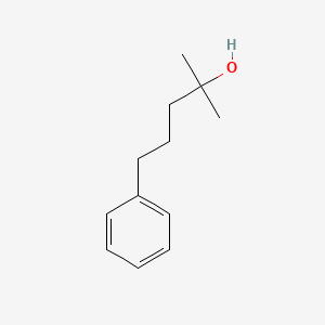 molecular formula C12H18O B3060360 2-Methyl-5-phenylpentan-2-ol CAS No. 2979-70-6
