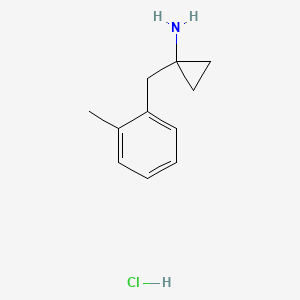 [1-(2-Methylbenzyl)cyclopropyl]amine hydrochloride