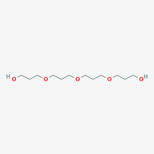 molecular formula C12H26O5 B3060365 3-[3-[3-(3-Hydroxypropoxy)propoxy]propoxy]propan-1-ol CAS No. 30242-05-8