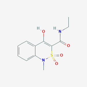 N-ethyl-4-hydroxy-1-methyl-2,2-dioxo-1,2-dihydro-2lambda~6~,1-benzothiazine-3-carboxamide