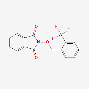 2-((2-(Trifluoromethyl)benzyl)oxy)isoindoline-1,3-dione