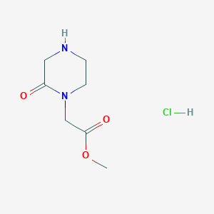 Methyl (2-oxopiperazin-1-yl)acetate hydrochloride