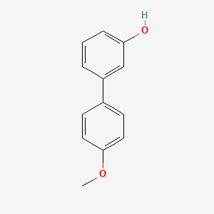 molecular formula C13H12O2 B3060392 3-(4-Methoxyphenyl)phenol CAS No. 33104-27-7