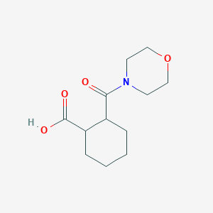 2-(Morpholine-4-carbonyl)-cyclohexanecarboxylic acid