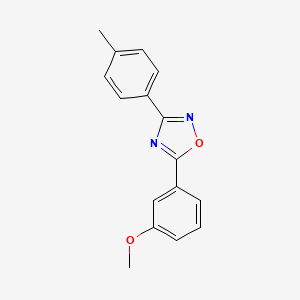 5-(3-Methoxyphenyl)-3-(4-methylphenyl)-1,2,4-oxadiazole
