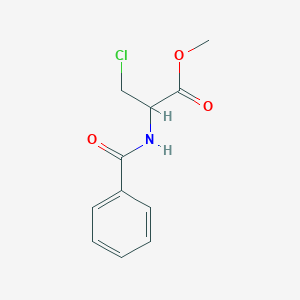 Methyl 2-benzamido-3-chloropropanoate