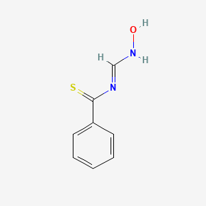 N-((hydroxyimino)methyl)benzenecarbothioamide