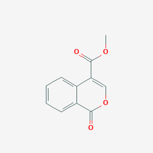 molecular formula C11H8O4 B3060414 methyl 1-oxo-1H-isochromene-4-carboxylate CAS No. 34014-46-5