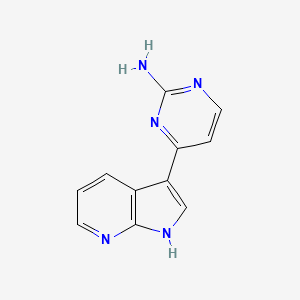 4-(1H-Pyrrolo[2,3-B]pyridin-3-YL)pyrimidin-2-amine