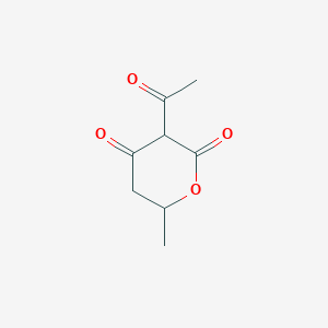 3-Acetyl-6-methyloxane-2,4-dione