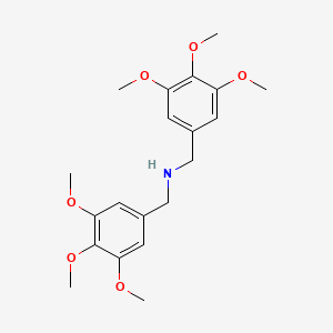 Dibenzylamine, 3,4,5,3',4',5'-hexamethoxy-