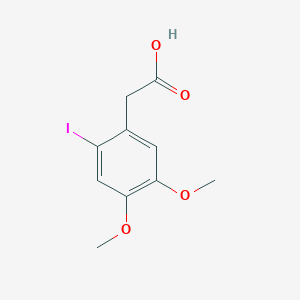 2-(2-Iodo-4,5-dimethoxyphenyl)acetic acid
