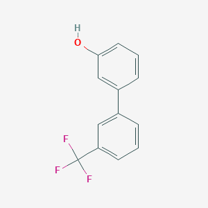 molecular formula C13H9F3O B3060439 3-(3-Trifluoromethylphenyl)phenol CAS No. 365426-92-2