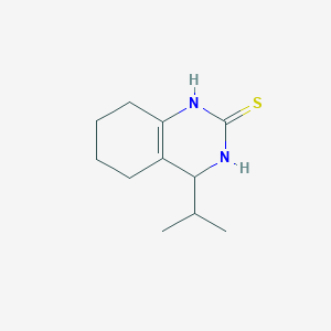 4-Isopropyl-3,4,5,6,7,8-hexahydroquinazoline-2-thiol
