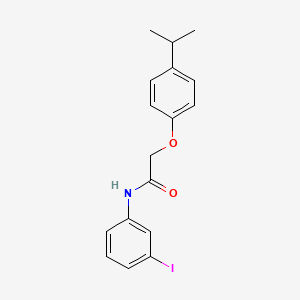 N-(3-Iodophenyl)-2-(4-isopropylphenoxy)acetamide