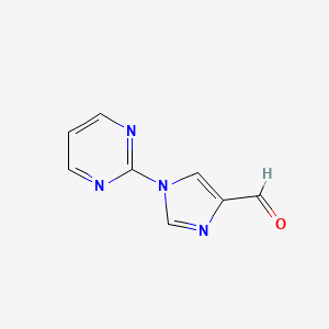 1-(Pyrimidin-2-yl)-1h-imidazole-4-carbaldehyde