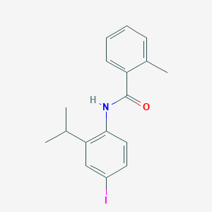 N-(4-Iodo-2-isopropylphenyl)-2-methylbenzamide
