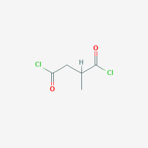 molecular formula C5H6Cl2O2 B3060499 Methyl succinyl chloride CAS No. 44806-45-3