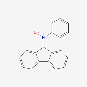 molecular formula C19H13NO B3060500 n-9h-Fluoren-9-ylidene-n-phenylamine oxide CAS No. 4535-09-5