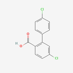 4-Chloro-2-(4-chlorophenyl)benzoic acid