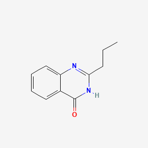 molecular formula C11H12N2O B3060513 2-Propylquinazolin-4(3H)-one CAS No. 4765-54-2