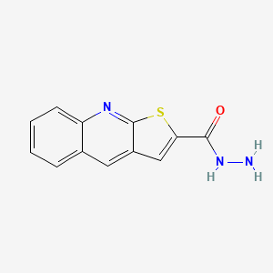 Thieno[2,3-b]quinoline-2-carbohydrazide