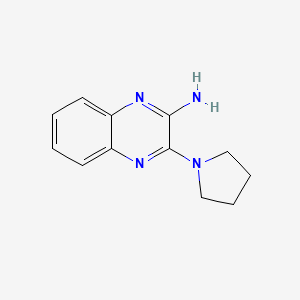 3-Pyrrolidin-1-ylquinoxalin-2-amine