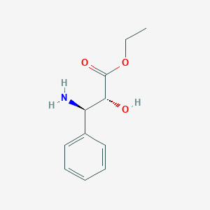 molecular formula C11H15NO3 B3060522 ethyl (2R,3R)-3-amino-2-hydroxy-3-phenylpropanoate CAS No. 481054-47-1