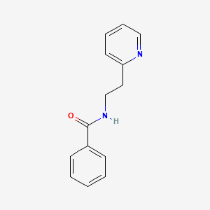 N-[2-(2-Pyridinyl)ethyl]benzamide