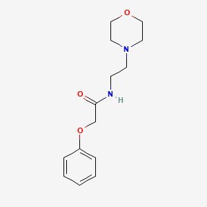 Acetamide, N-(2-(4-morpholinyl)ethyl)-2-phenoxy-