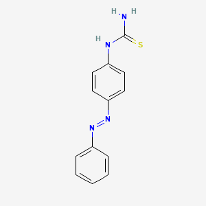 Azobenzene, p-(2-thioureido)-