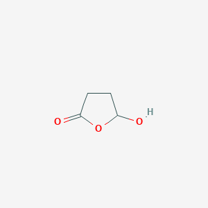 molecular formula C4H6O3 B3060540 5-Hydroxyoxolan-2-one CAS No. 50768-69-9